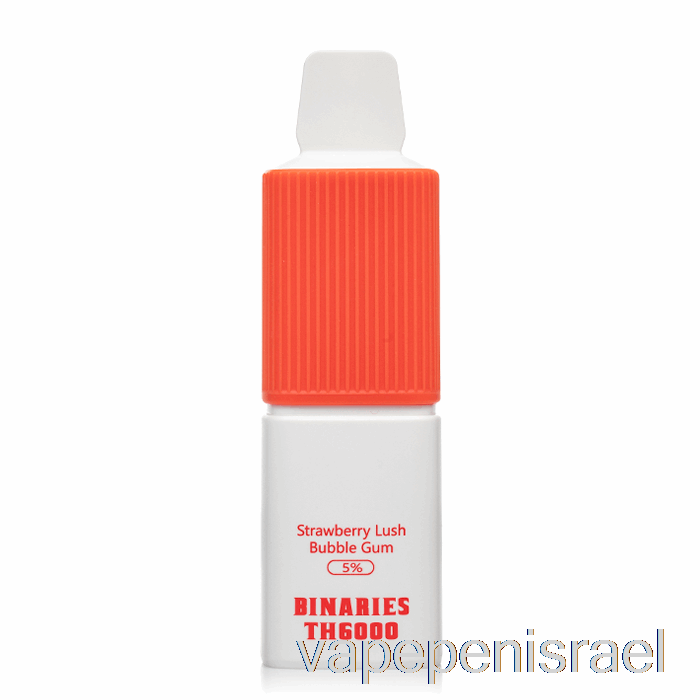 חד פעמי Vape Israel Horizon Binaries Th6000 חד פעמי מסטיק שופע תותים
